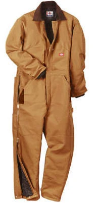 Insulated Coveralls, Regular Fit, Brown Duck, Men's Medium
