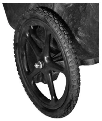 Wheelbarrow Wheel, Non-Pneumatic, 20 In.