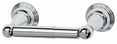 Vintage Toilet Paper Holder, Chrome