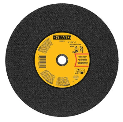 Metal Chop Saw Wheel, General Purpose, 14 x 7/64 x 1 In.