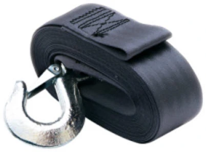 Winch Strap With Hook, 2 In. x 20 Ft.