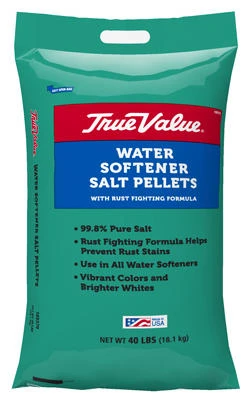 Water Conditioning Salt Pellets With Rust Fighting Formula, 40 Lbs.