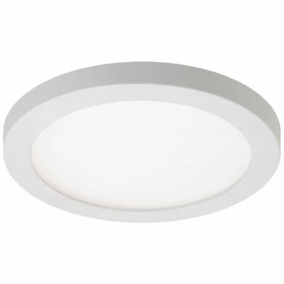 LED Recessed Light Retrofit Kit, Surface Mount, White, 4-In. Round