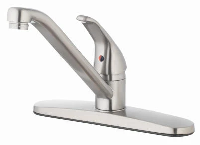 Single-Handle Kitchen Faucet, Brushed Nickel