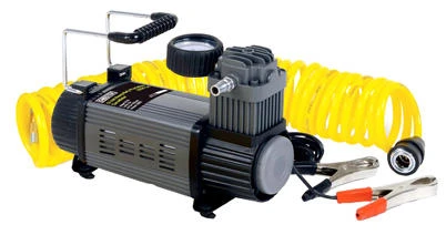 Tire Inflator, Portable, 120 Max PSI, 12-Volt