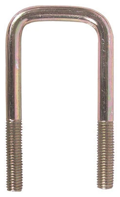 Trailer Axles U-Bolt Kit, Square, 2-In.