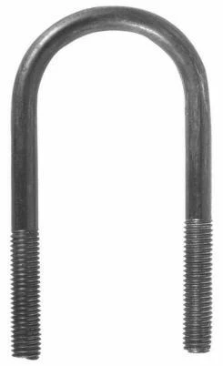 Trailer Axles U-Bolt Kit, Round, 3-In.