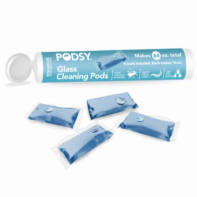 Glass Cleaning Refill Pods, 4-Ct.