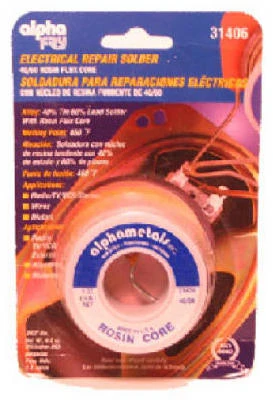 Precision Leaded Electrical Solder Wire – 0.062 Inch, 1 oz Coil