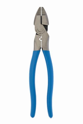 Lineman's Pliers, Hi Leverage, 9.5-In.