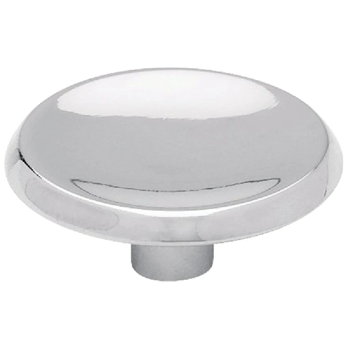 Liberty Polished Chrome 1-1/2 In. Cabinet Knob, (2-Pack)