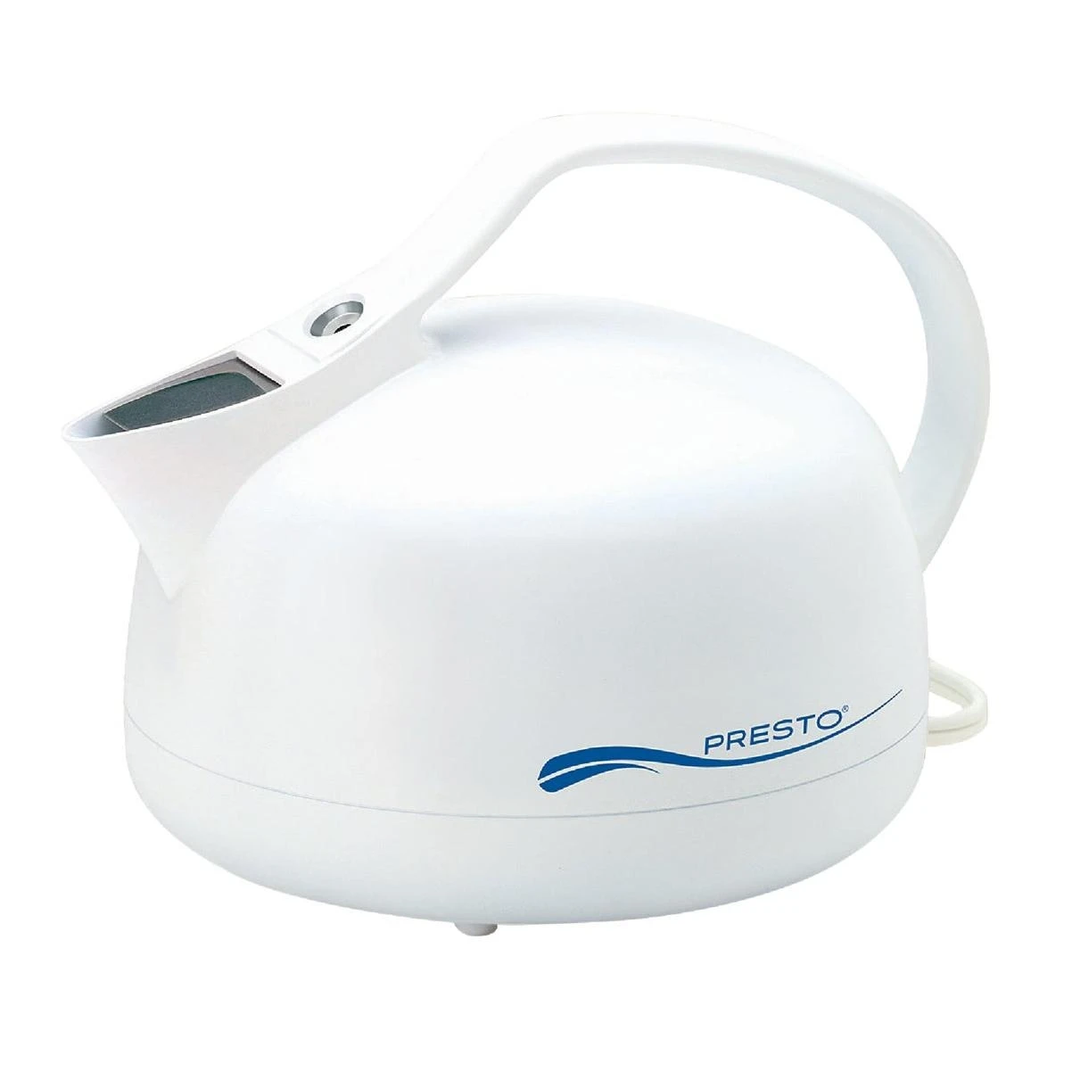 02703 4 Cup Electric Whistling Tea Kettle In White - Fast Boiling