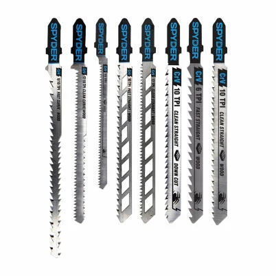 CRV Wood-Cutting Jig Saw Blades, Assorted 8-Pk.