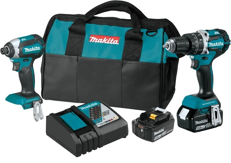 Makita XT269T Combination Tool Kit, Battery Included, 5 Ah, 18 V, Lith