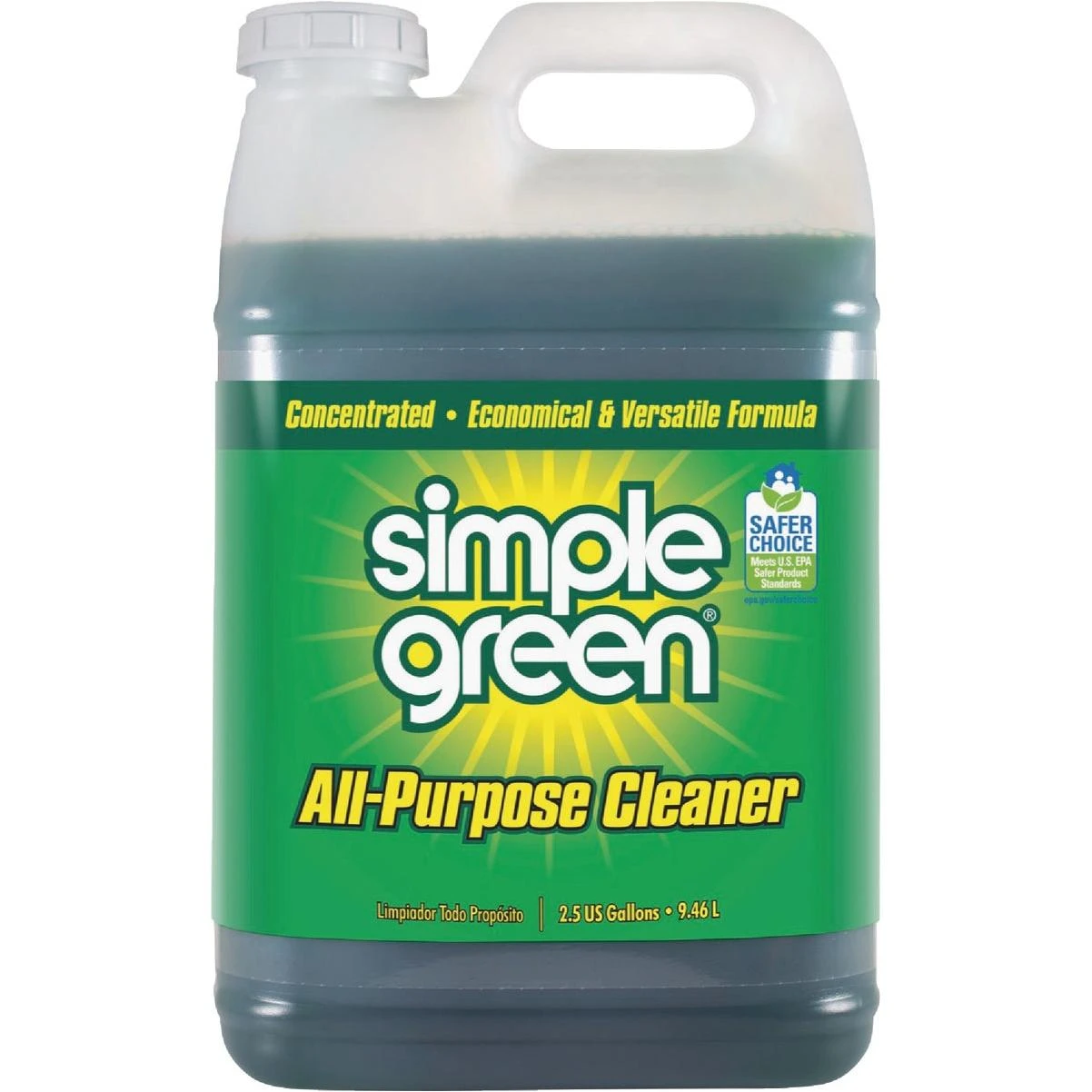 Simple Green All-Purpose Cleaner – 2.5 gal Concentrated Eco‑Safe Liquid