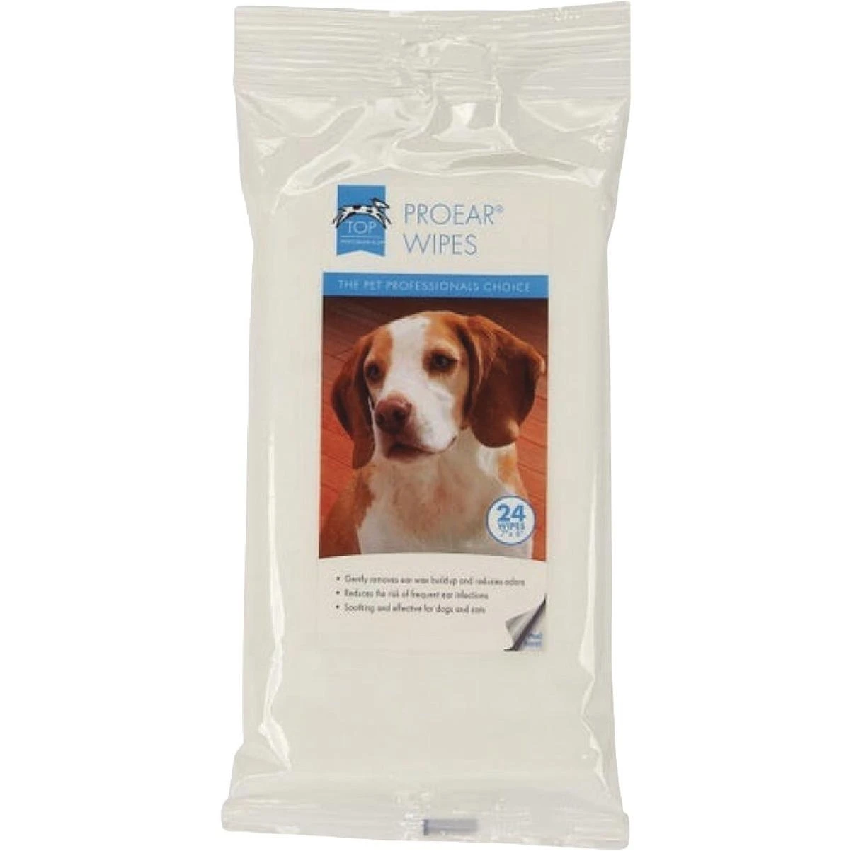 ProEar Pet Ear Cleaning Wipes – 24 Gentle Wipes for Dogs & Cats