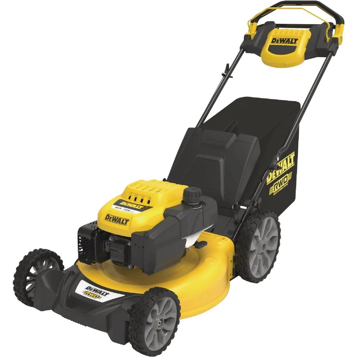 DEWALT 21‑Inch Gas Self‑Propelled Lawn Mower – 196 cc, 3‑in‑1 Cutting
