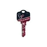 Houston Texans Kwikset KW1 House Key