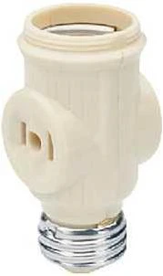 Pass & Seymour 600-Watt Lampholder Keyless Current Tap