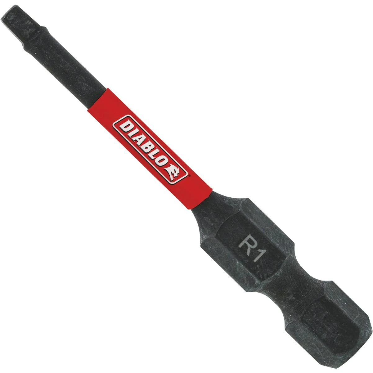 Diablo DSQ12B 1/4" Square Drive Bit with Hex Shank – 2‑in Impact‑Ready