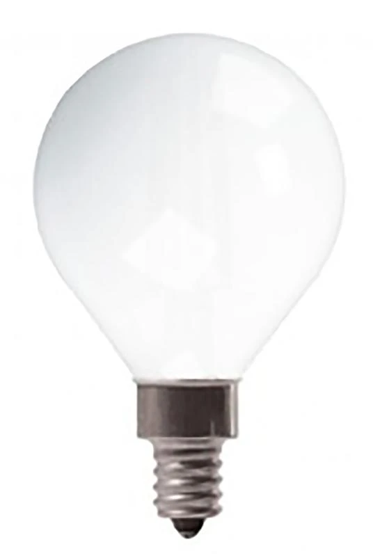 GE 25046 LED Bulb, Decorative, 350 Lumens, 4.5 W, G16 Lamp, 40 W Equivalent, E12 Lamp Base, Dimmable, Soft White