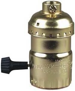 Legrand 1008316CC10 Lamp Holder, 250 VAC, 250 W, Metal Housing Material