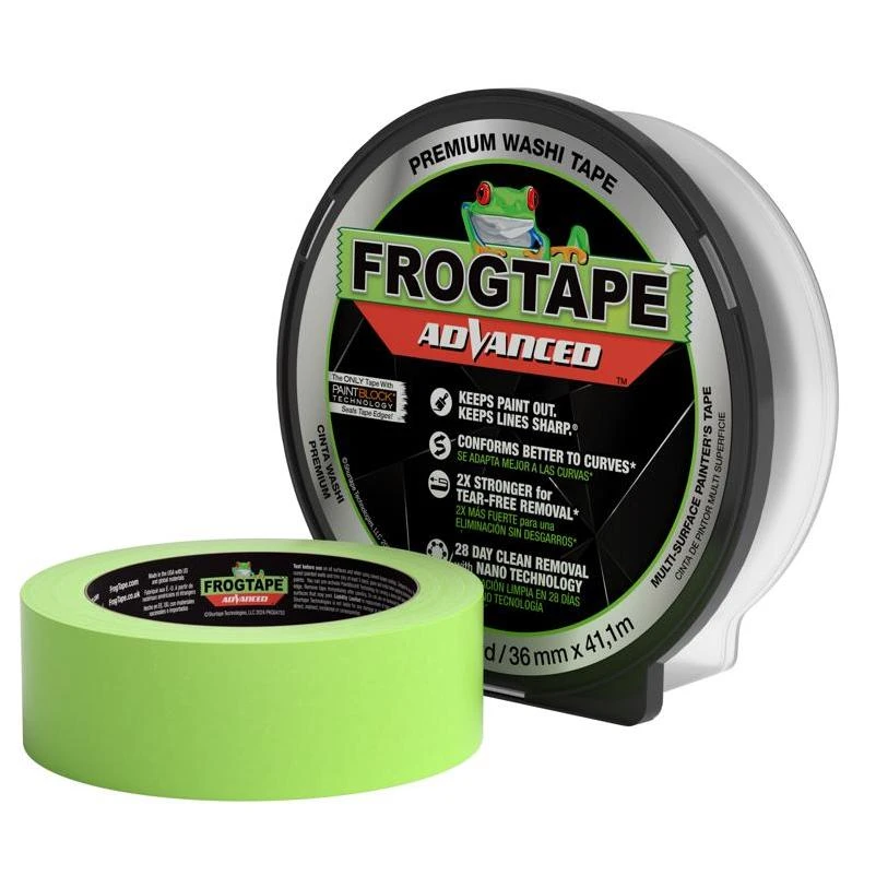 FrogTape 105891 Advanced Green Painter's Tape, 1.41 In. x 45 Yd.