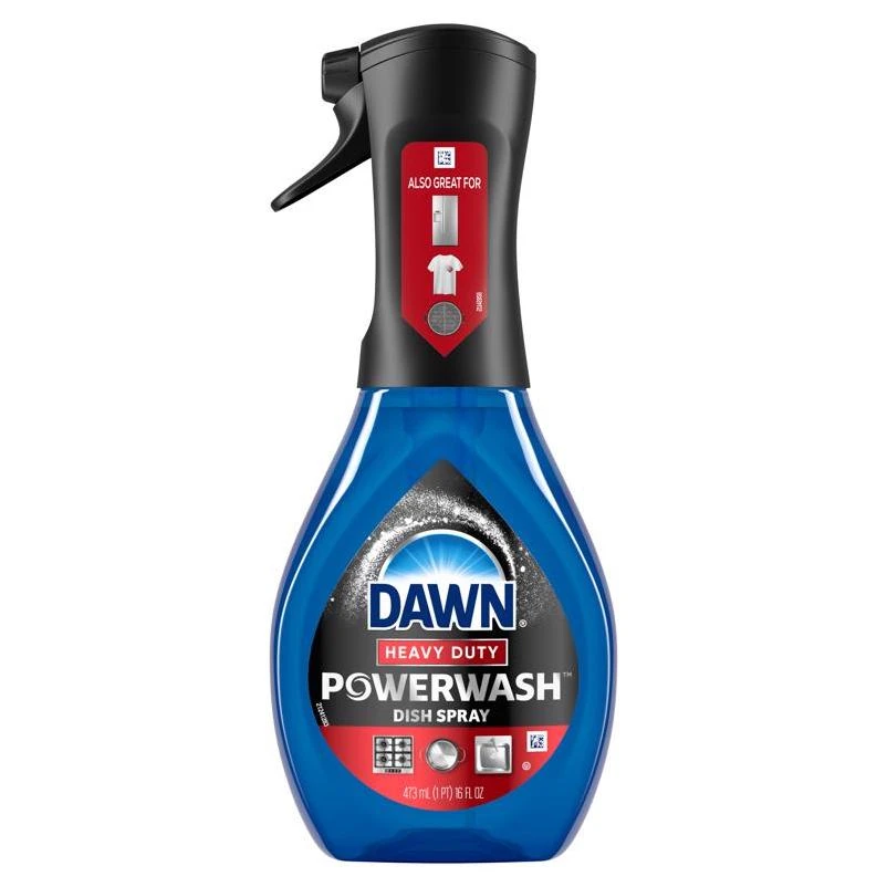 Dawn Powerwash Heavy Duty Fresh Scent Dish Spray – 16 oz Concentrated Cleaner