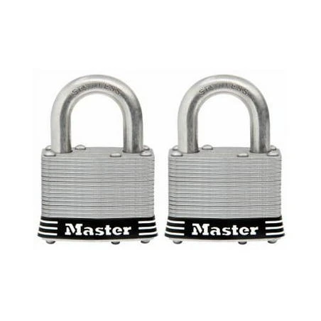 Master Lock Co 2PK 2"SS LS Lam Padlock 6 Pack