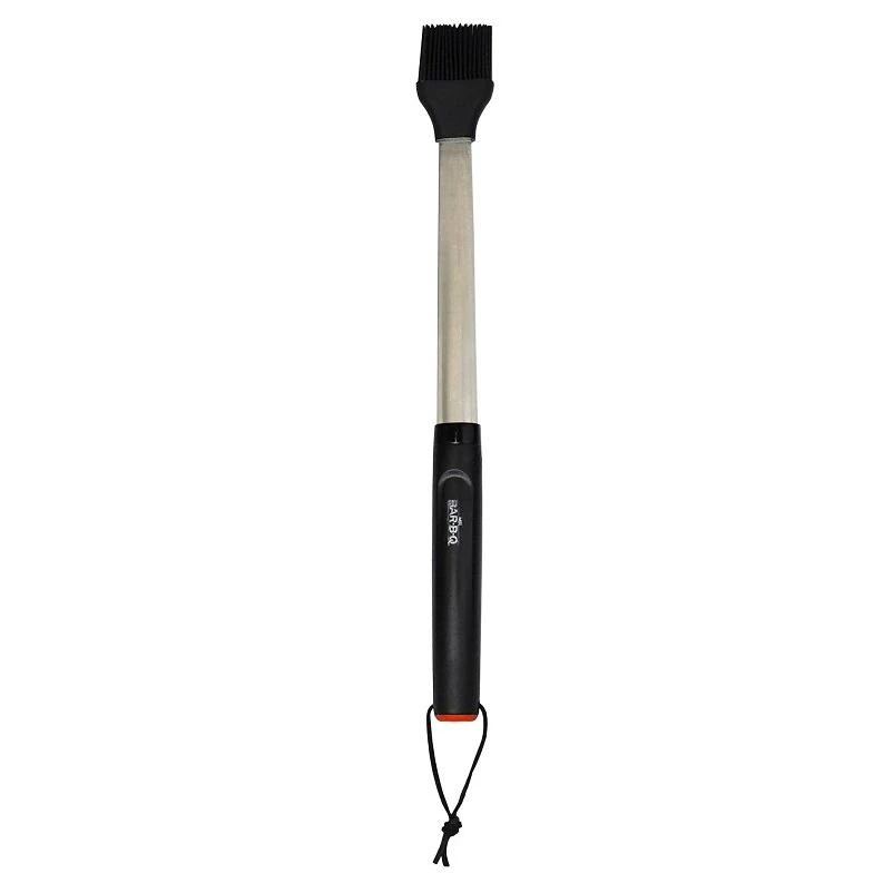 Mr. BAR-B-Q Silicone Basting Brush with Round Plastic Handle