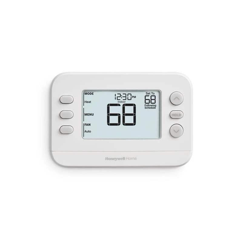 Honeywell Home X2P Programmable Push‑Button Thermostat for Heating & Cooling