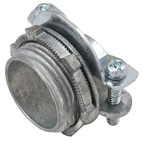 1‑Inch Non‑Metallic Clamp Connector – Quick‑Fit Electrical Conduit