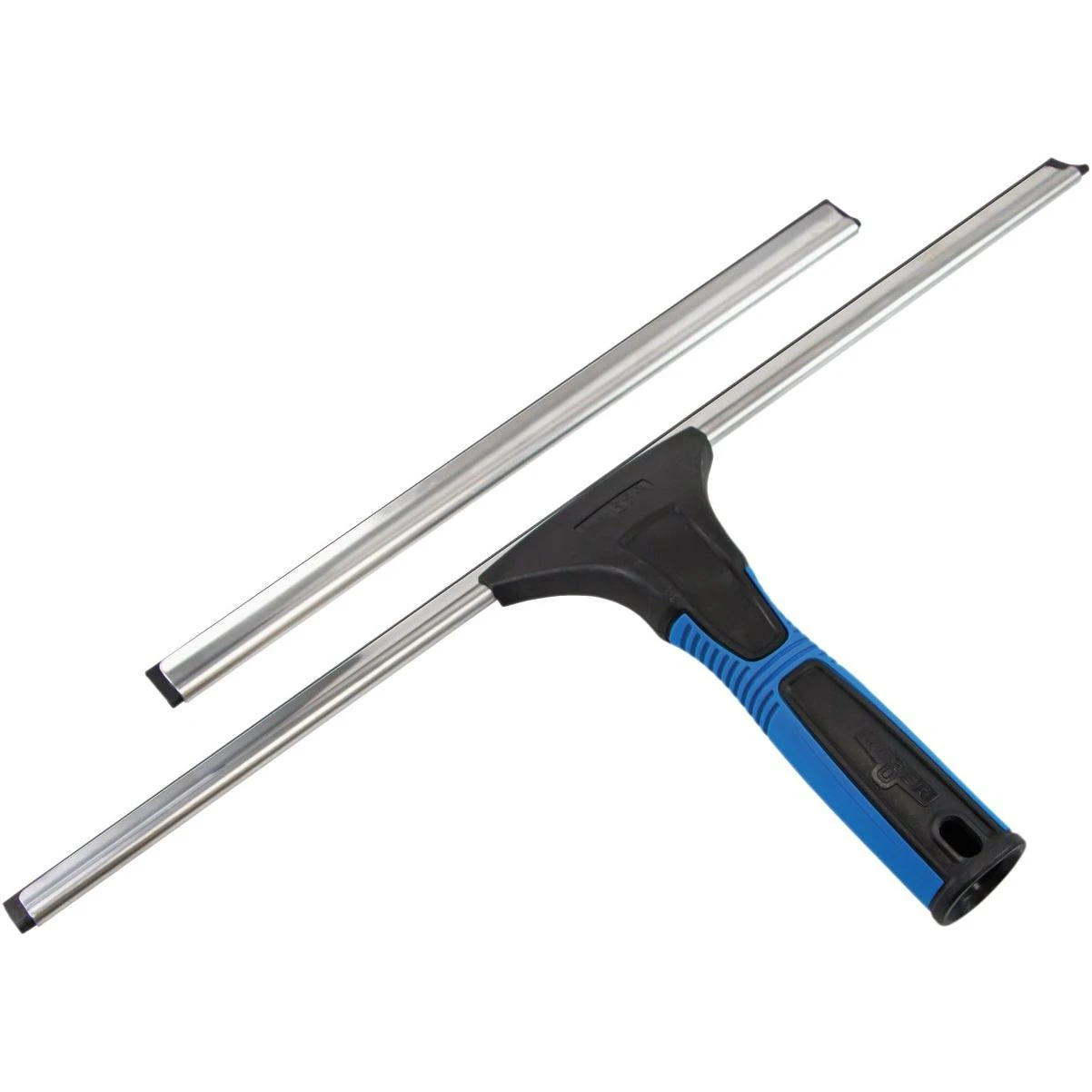 Unger EZ‑Change 18‑Inch Professional Squeegee with Interchangeable Poly Blade – Corrosion‑Defying Stainless Steel
