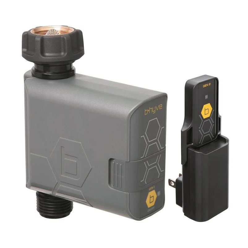 Orbit B‑Hyve Wi‑Fi Smart Hose Faucet Timer – 1‑Zone with Battery Backup