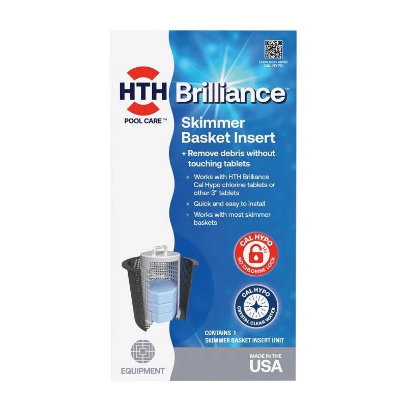 HTH Brilliance 91031 Pool Skimmer Tablet Insert