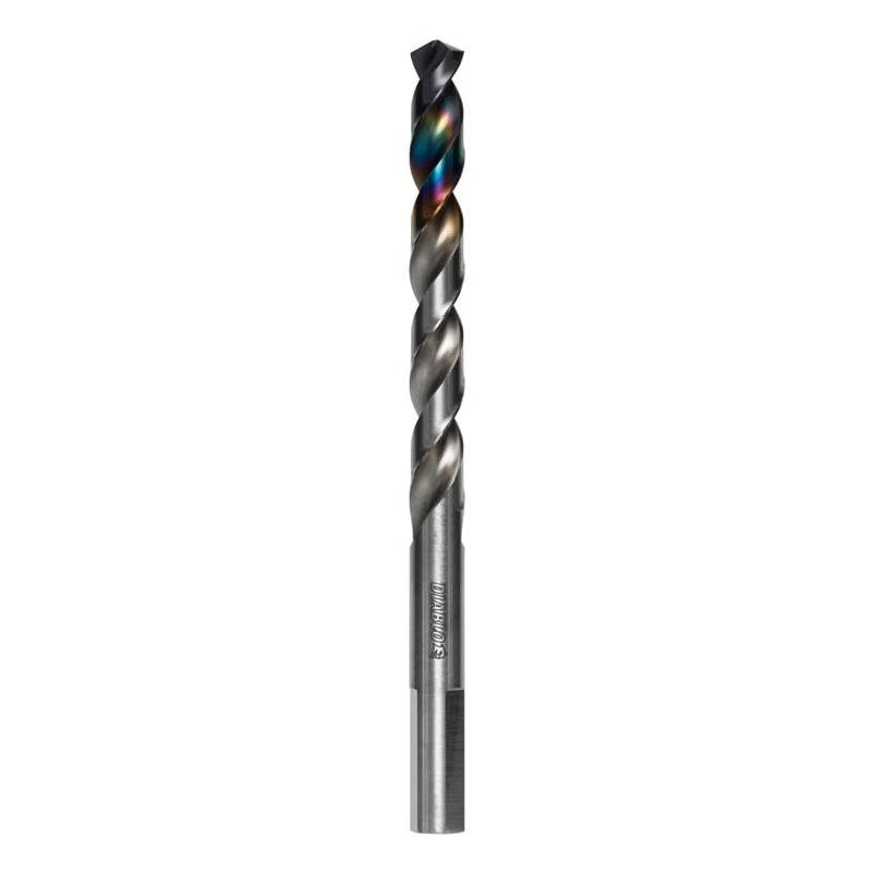 Diablo Metal Demon 3/8" 5.2" High‑Speed Steel Drill Bit – 3‑Flat Shank