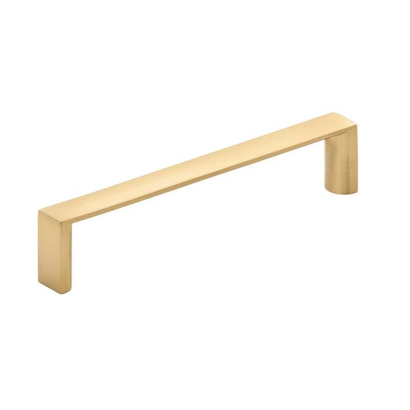 Champagne Bronze Zinc Cabinet Pull – 4‑in Metro Series Handle