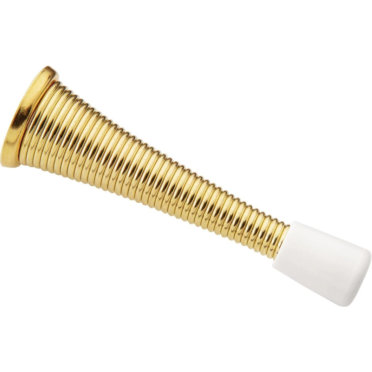 National Hardware 3 In. Brass Spring Door Stop