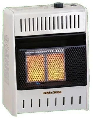 Infrared Wall Heater, LP Gas, Vent-Free, 10,000-BTU