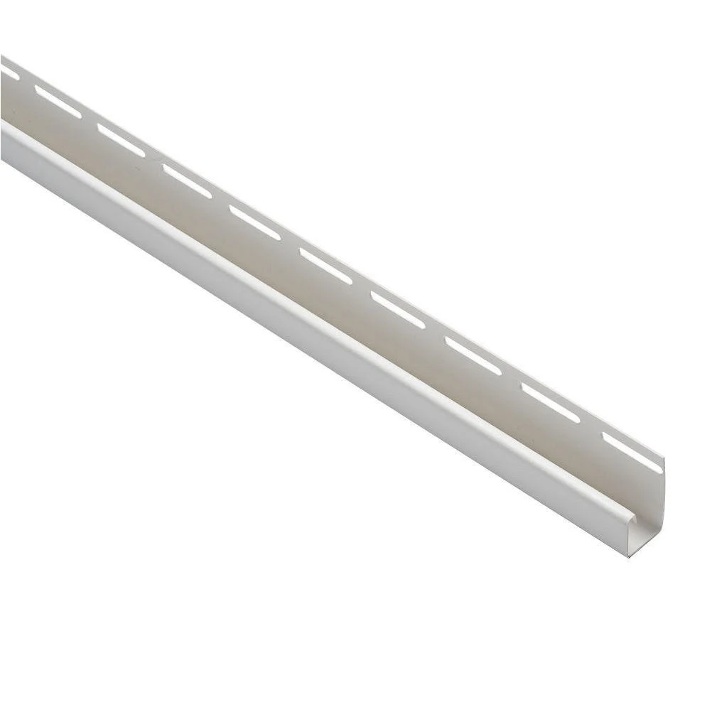 5/8 in. x 1-1/2 in. x 12.6 ft. White J-Channel