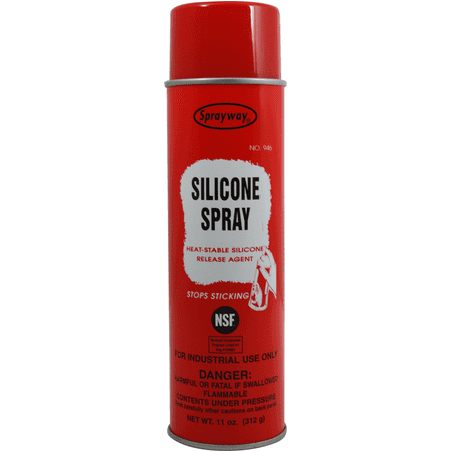 Sprayway Silicone Spray  11 oz Aerosol Spray  12 Cans