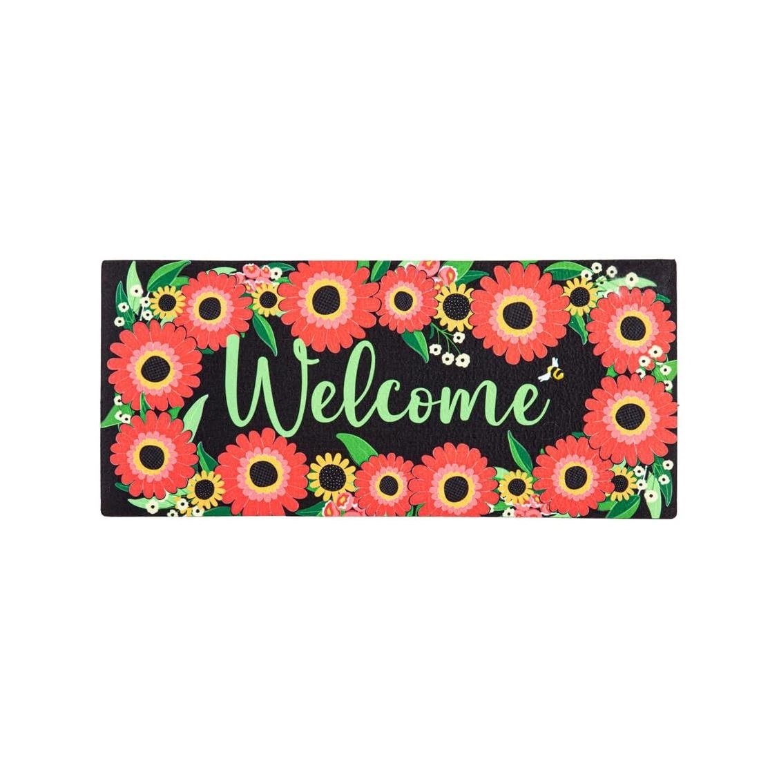 WELCOME WREATH SASS MAT