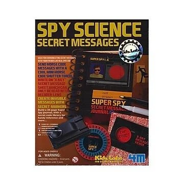 4M Spy Science Secret Messages Kit – DIY Code‑Breaking Adventure for Kids