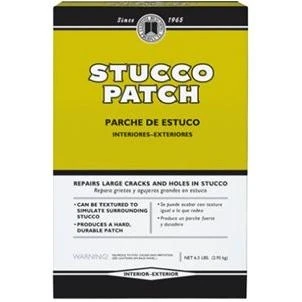 6.5 Pound Stucco Patch For Repairing And Patching Walls