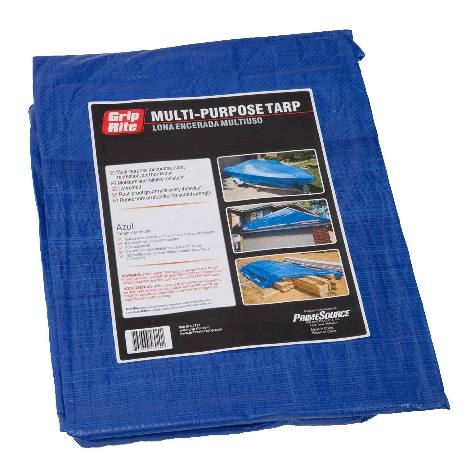 12X16 BLUE TARP M1216