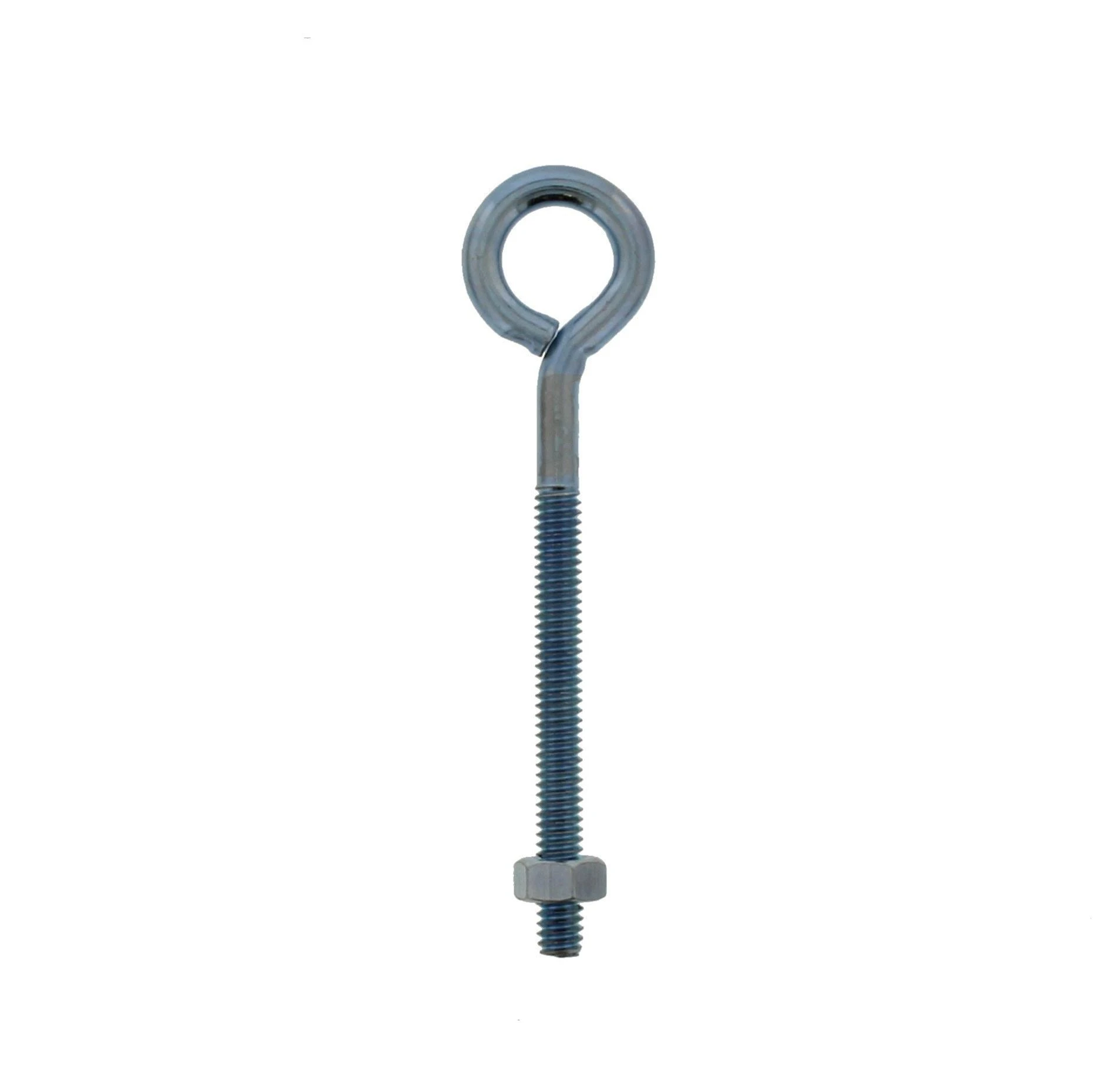 1/4 Inch X 4 Inch Zinc Plated Eye Bolt - Model 61397