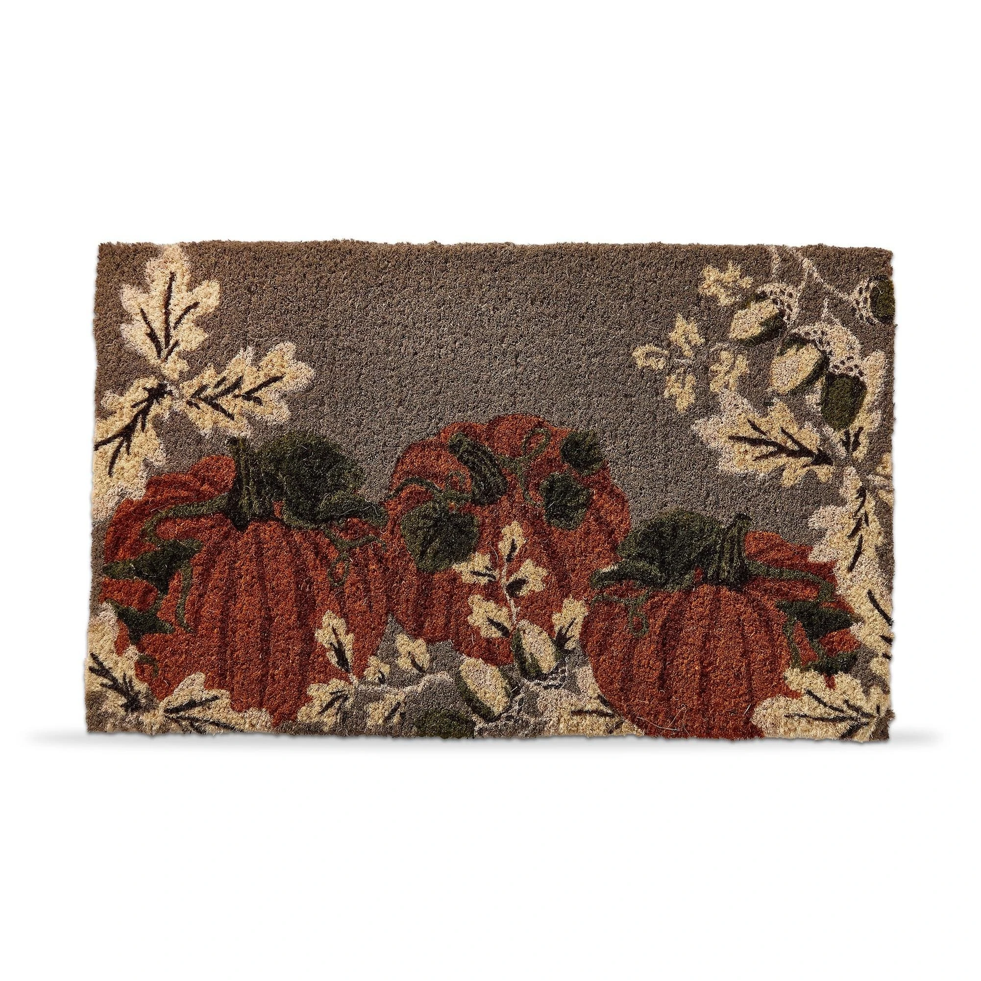 Autumn Pumpkins Coir Mat - Decorative Door Mat For Fall Season