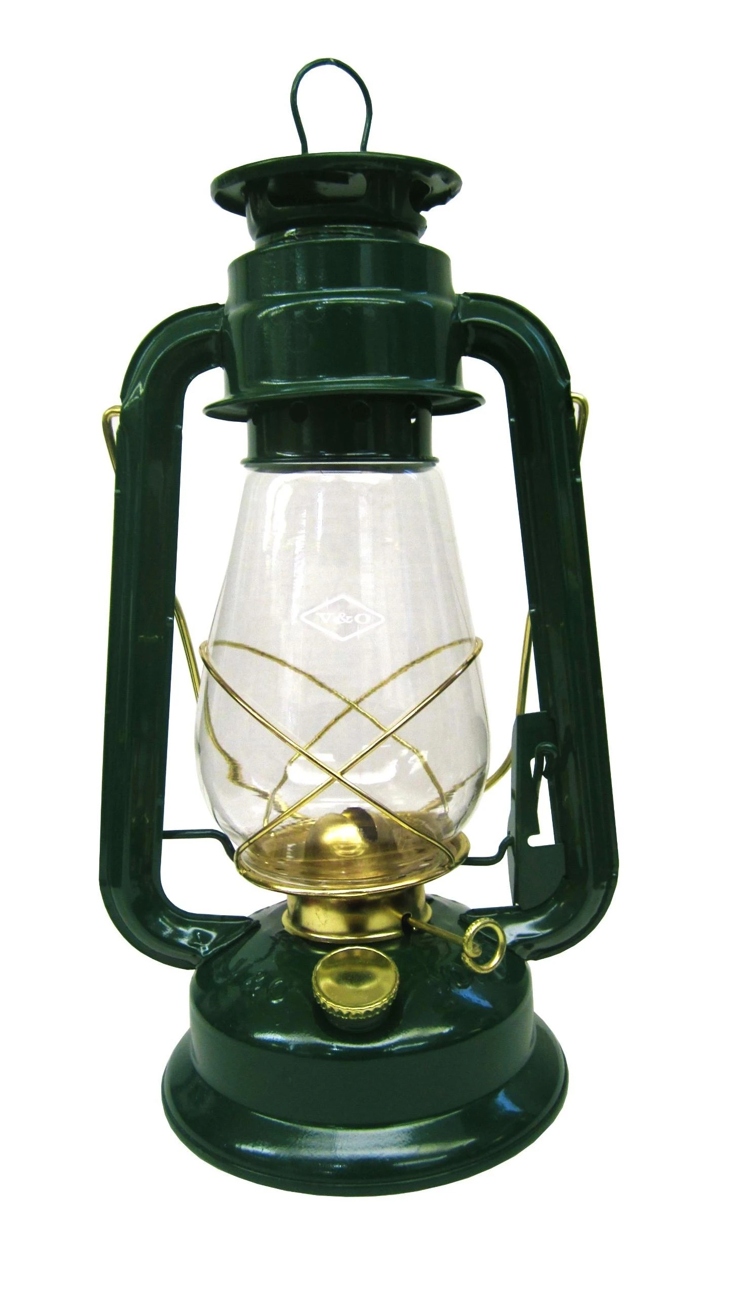 Green 12 Inch Pathfinder Lantern For Outdoor Use