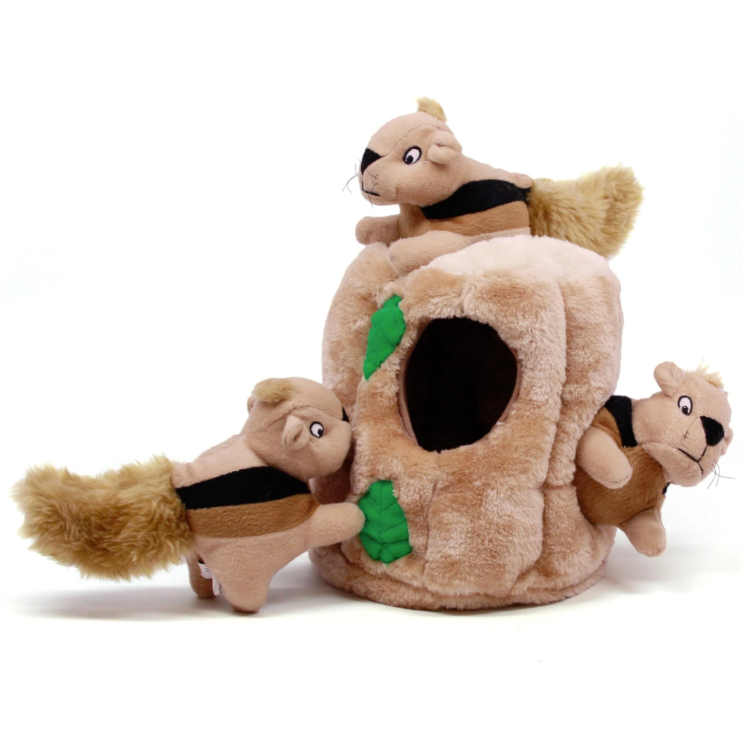 Hide A Squirrel Large Plush Dog Toy
