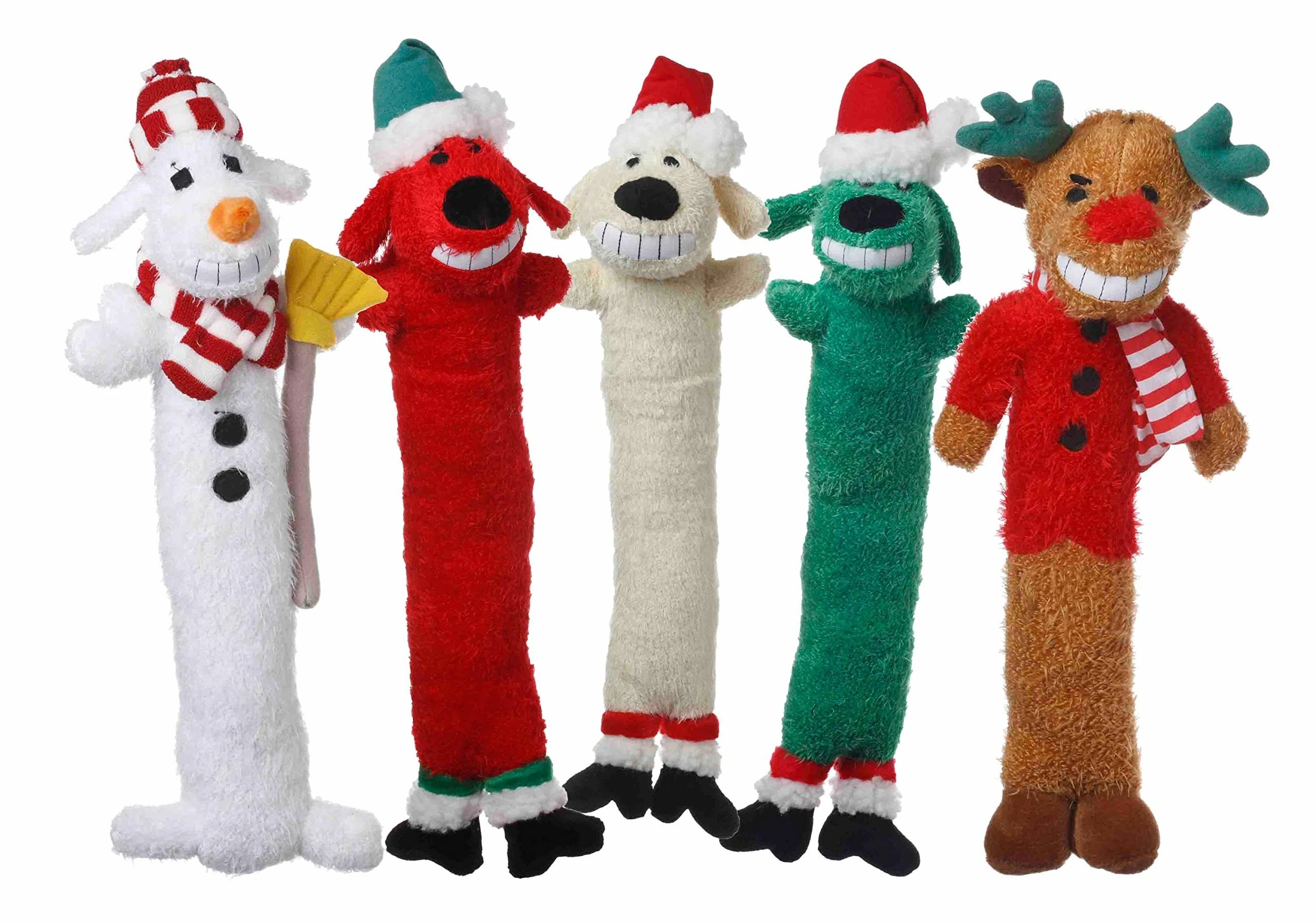 18 Inch Holi Loofa Dog Toy - Durable Plush Squeaky Toy For Dogs